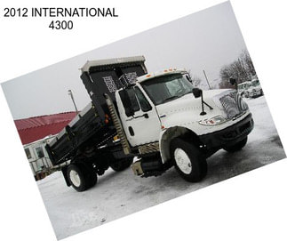 2012 INTERNATIONAL 4300