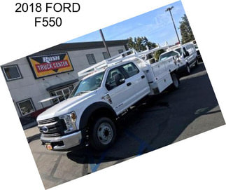 2018 FORD F550