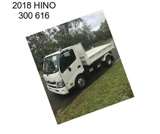 2018 HINO 300 616