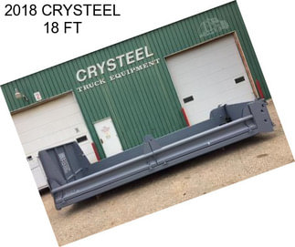 2018 CRYSTEEL 18 FT