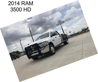 2014 RAM 3500 HD