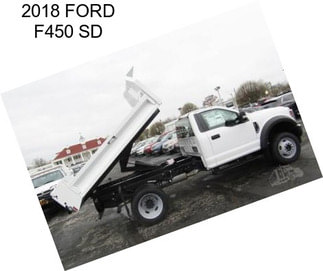 2018 FORD F450 SD