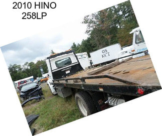 2010 HINO 258LP