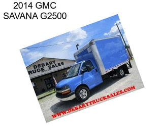 2014 GMC SAVANA G2500