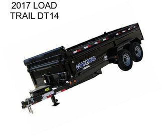2017 LOAD TRAIL DT14