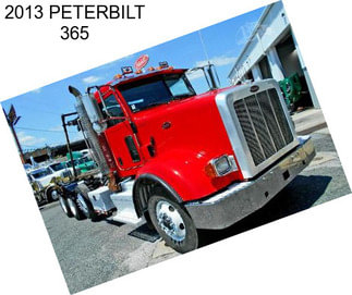 2013 PETERBILT 365