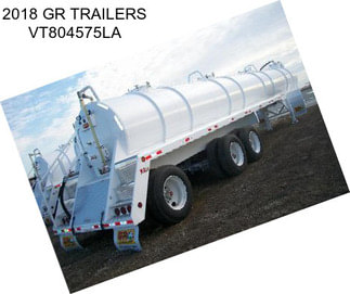 2018 GR TRAILERS VT804575LA