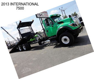 2013 INTERNATIONAL 7500