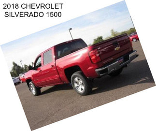 2018 CHEVROLET SILVERADO 1500