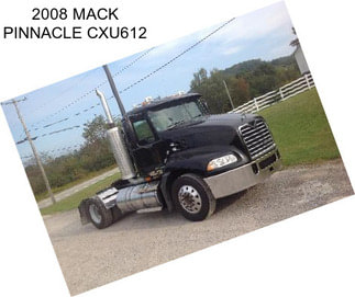 2008 MACK PINNACLE CXU612