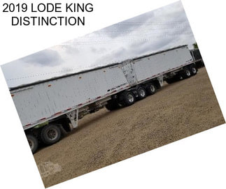 2019 LODE KING DISTINCTION