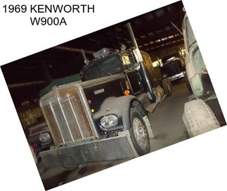 1969 KENWORTH W900A