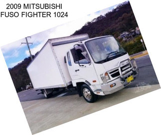 2009 MITSUBISHI FUSO FIGHTER 1024