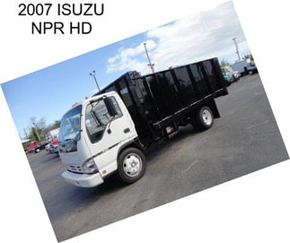 2007 ISUZU NPR HD