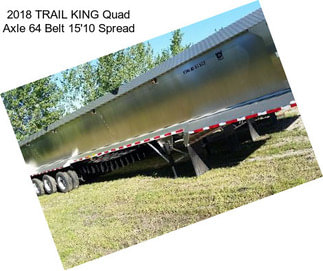 2018 TRAIL KING Quad Axle 64\