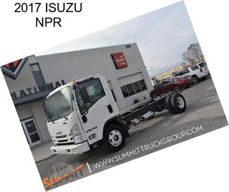 2017 ISUZU NPR