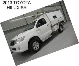 2013 TOYOTA HILUX SR