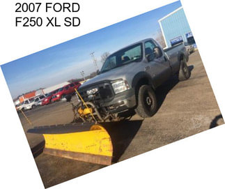 2007 FORD F250 XL SD