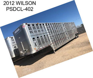 2012 WILSON PSDCL-402