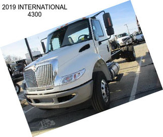 2019 INTERNATIONAL 4300