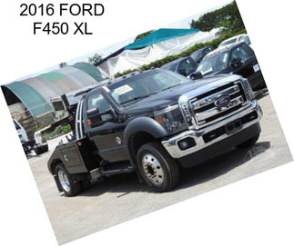 2016 FORD F450 XL
