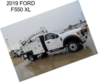 2019 FORD F550 XL