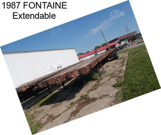 1987 FONTAINE Extendable