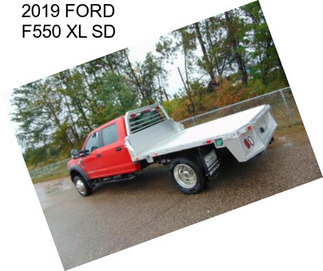 2019 FORD F550 XL SD