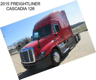 2015 FREIGHTLINER CASCADIA 126