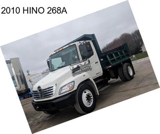 2010 HINO 268A