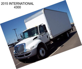 2015 INTERNATIONAL 4300