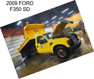 2009 FORD F350 SD