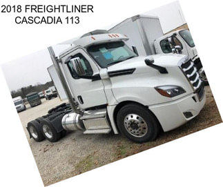 2018 FREIGHTLINER CASCADIA 113