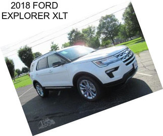 2018 FORD EXPLORER XLT