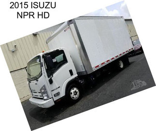 2015 ISUZU NPR HD