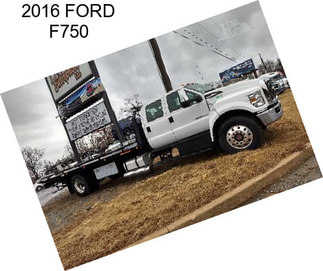 2016 FORD F750