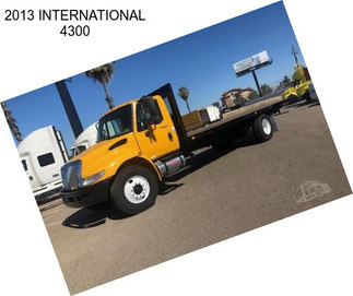 2013 INTERNATIONAL 4300