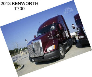 2013 KENWORTH T700