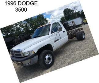 1996 DODGE 3500