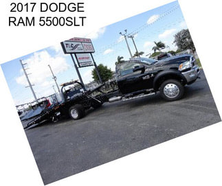 2017 DODGE RAM 5500SLT