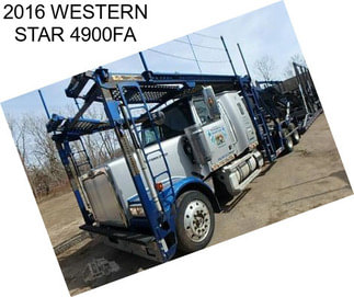 2016 WESTERN STAR 4900FA