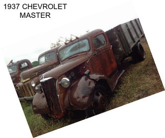 1937 CHEVROLET MASTER