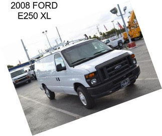 2008 FORD E250 XL