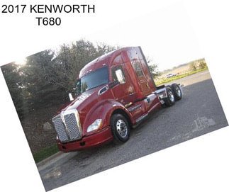 2017 KENWORTH T680