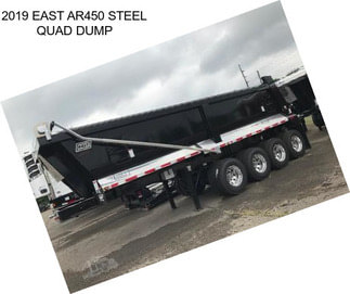 2019 EAST AR450 STEEL QUAD DUMP