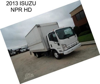 2013 ISUZU NPR HD