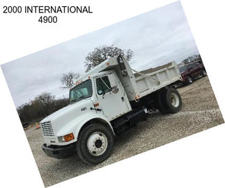 2000 INTERNATIONAL 4900