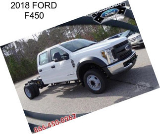 2018 FORD F450