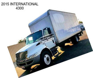 2015 INTERNATIONAL 4300