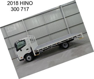 2018 HINO 300 717